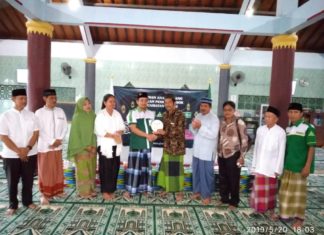Jaga Kondusifitas Pasca Pemilu, Safari Ramadhan Masjid Sanggulan Kediri
