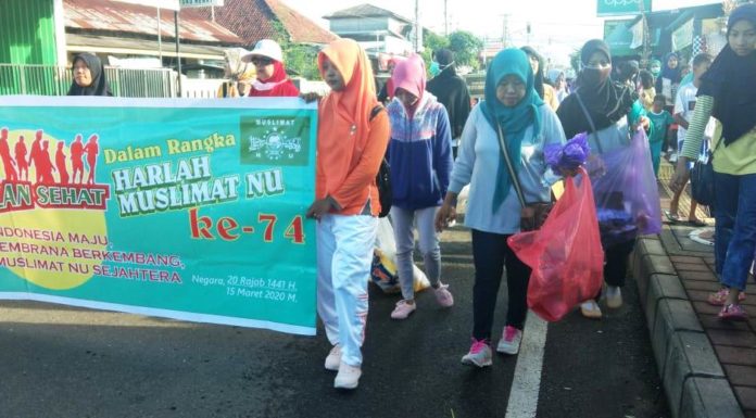 Jalan Sehat Dan Bakti Sosial PC Muslimat Jembrana