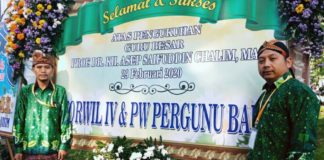 Foto Ketua & Sekretaris Pergunu Tabanan