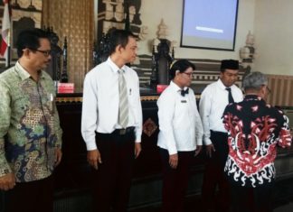 Kemenag Tabanan Tutup Diklat Penyuluh Moderasi Beragama