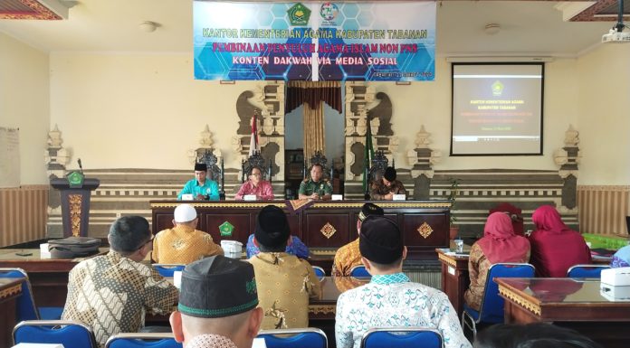 Bimas Islam Tabanan, Hadirkan Tiga Pemateri Pada Pembinaan Penyuluh