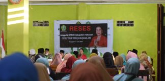 RESIS anggota DPRD Kabupaten Tabanan Putu Yuni Widyadnyani bersama PCNU Tabanan