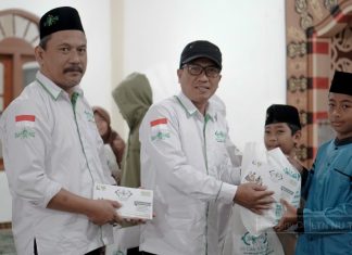 Momentum Muharram, LAZISNU Tabanan Gelar Santunan Anak Yatim Bersama dengan MWCNU Baturiti.