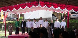 Apel Hari Santri Nasional PCNU Tabanan