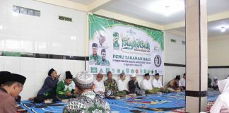 Istigotsah dan do'a bersama PCNU Tabanan dalam rangka menyambut harlah satu abad NU