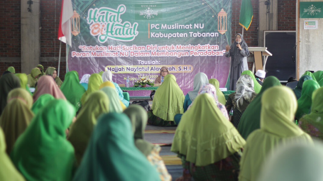 Halal bi Halal Muslimat NU Tabanan