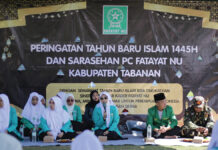Peringatan tahun Baru Islam 1445 H. Fatayat NU Tabanan, dan sarasehan FATAYAT NU
