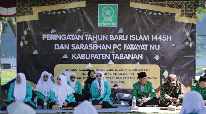 Peringatan tahun Baru Islam 1445 H. Fatayat NU Tabanan, dan sarasehan FATAYAT NU