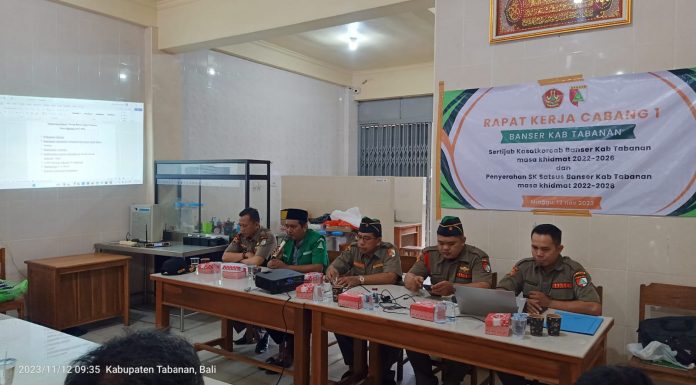 Rakercab PC GP Ansor Kabupaten Tabanan