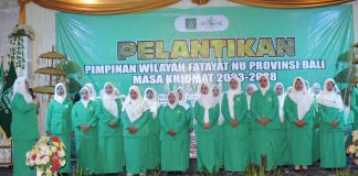 Pelantikan PW Fatayat NU Provinsi Bali
