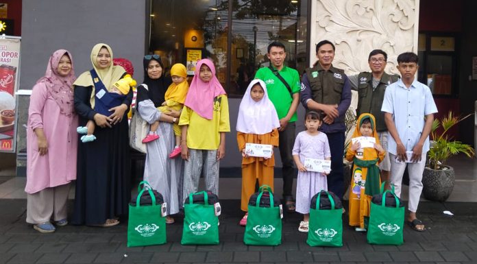 Santunan Anak Yatim, NU Care Lazisnu Tabanan